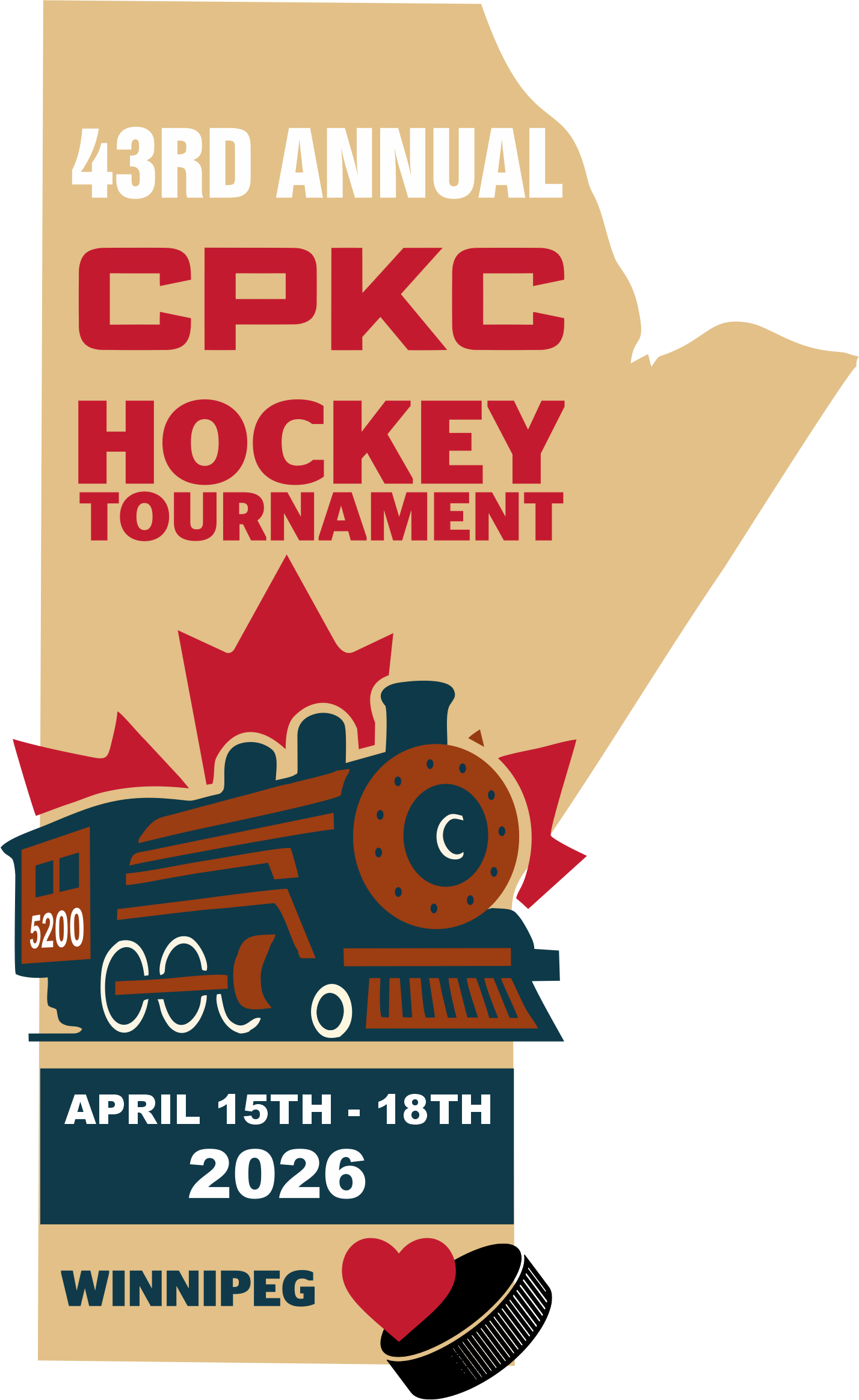 2026 CPKC Hockey Tournament Logo